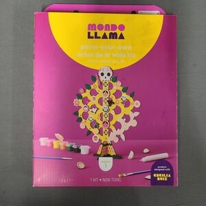 Mondo Llama Paint-Your-Own Arbol De La Vida Kit - New - Set of 2